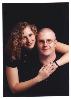 my sister jackie and her husband chuck, 1999